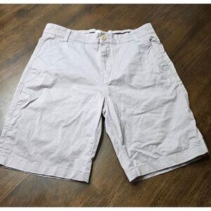 Smith & Mills Mens Chino Shorts Size 34 Light Beige Cotton Blend Tailored Fit